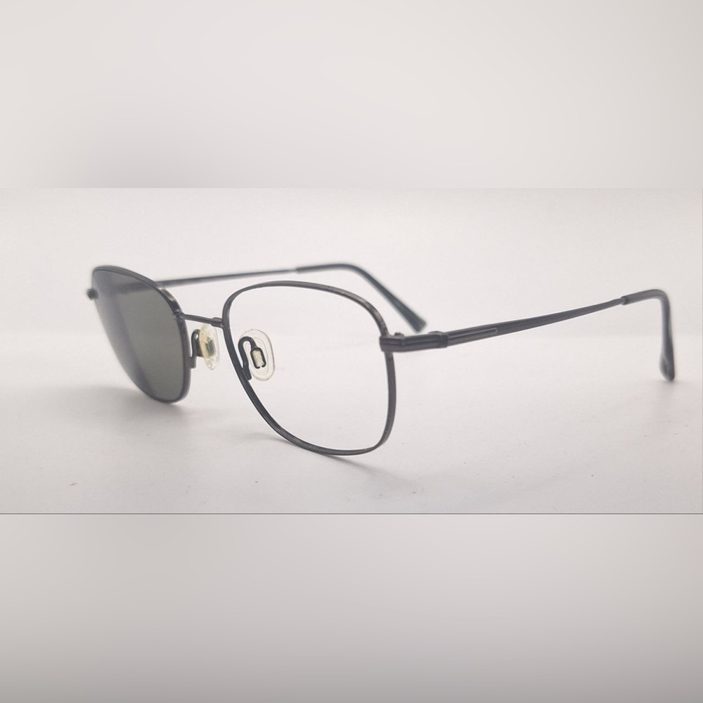 Charmant OC7050 Gunmetal Oval Metal Sunglasses Frames Only - Picture 2 of 8